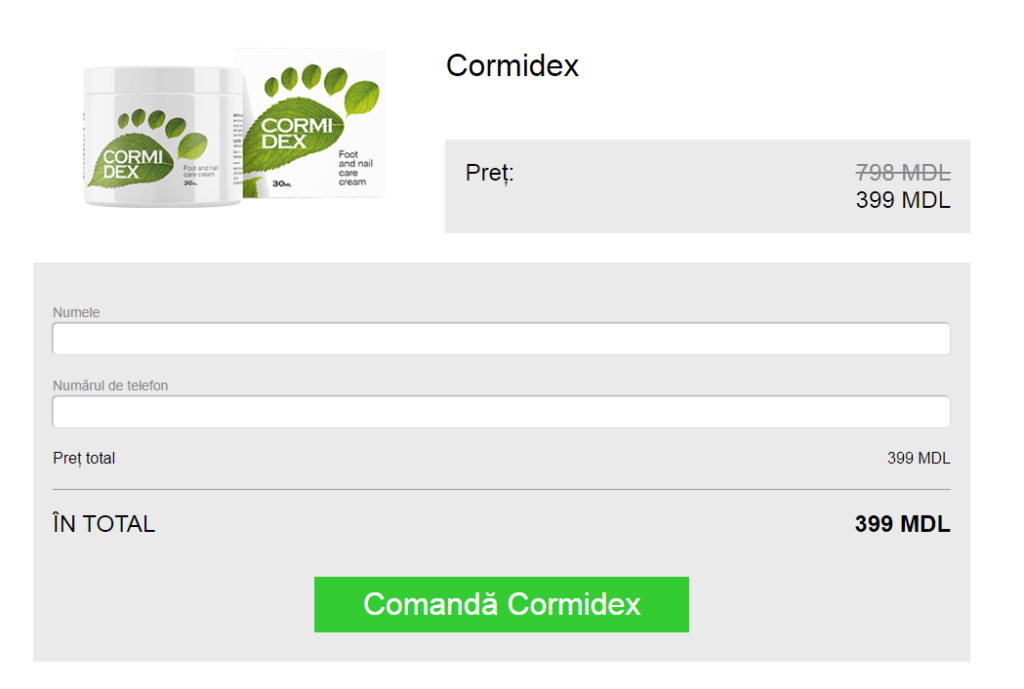 Cormidex gel