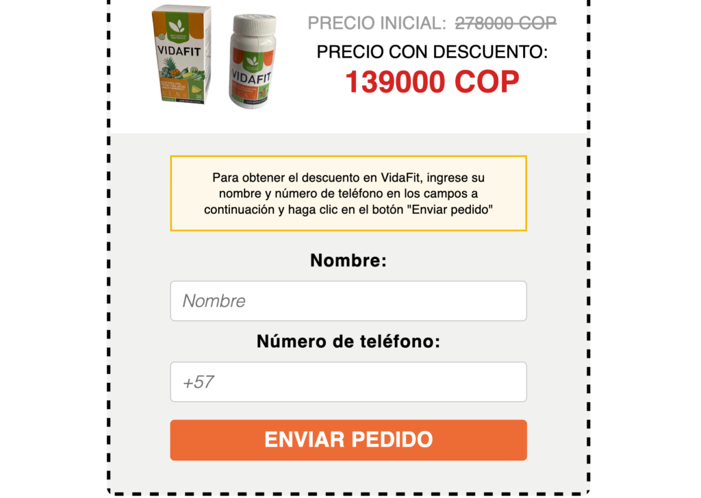 VidaFit Pastillas