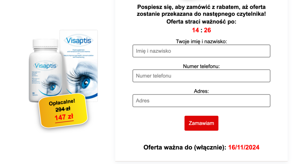 Visaptis kapsułki