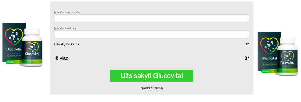 Glucovital kapsulė
