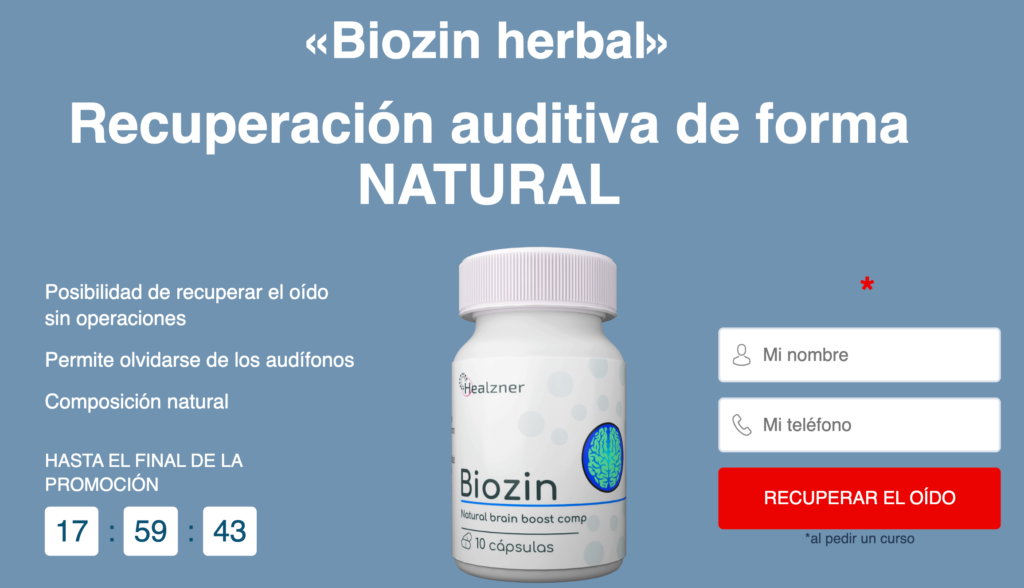 Biozin tabletas