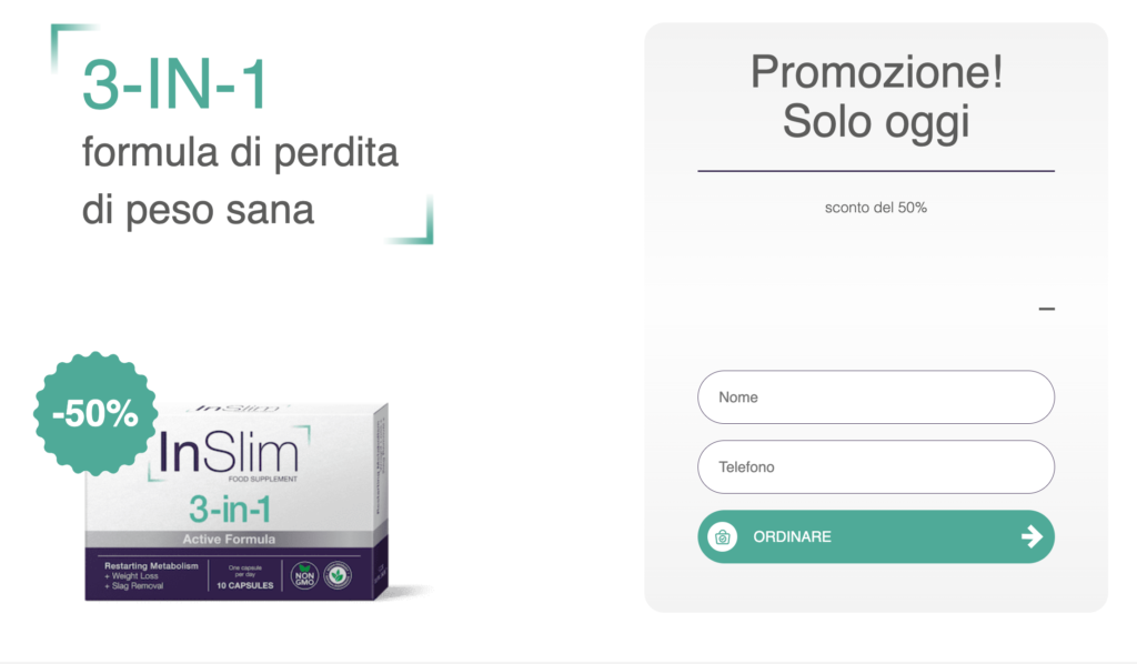 Inslim Compresse